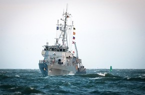 Presse- und Informationszentrum Marine: Es geht schon wieder los! - Minenjagdboot "Bad Bevensen" wird Teil der NATO Speerspitze