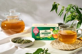 Teekanne GmbH & Co. KG: Pressemitteilung: Nat&uuml;rlich. Pur. Bio: TEEKANNE erweitert Bio Pur um die neue Sorte Brennnessel