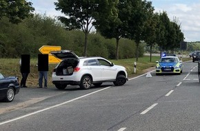 Polizeidirektion Worms: POL-PDWO: Alsheim - Weiterer Unfall an Einmündung