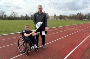 Hauptzollamt Schweinfurt: HZA-SW: Startschuss f&uuml;r mehr Inklusion - Hauptzollamt Schweinfurt startet das Projekt "Buddy-Sportabzeichen"