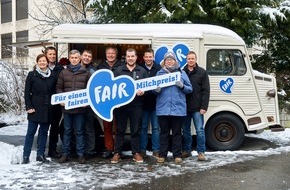 Initiative Fair: «Initiative Fair»: Bauern fordern fairen Milchpreis
