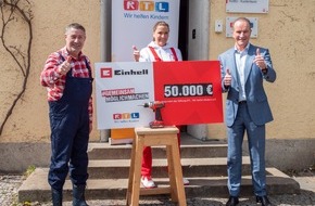 Einhell Germany AG: „Unsere Partnerschaft ist mehr als eine Spende.“ – Einhell unterstützt RTL-Kinderhaus in München