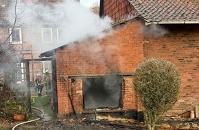 Polizeiinspektion Northeim: POL-NOM: Brand einer Garage