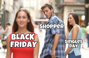 BlackFriday.de: Singles Day vs. Black Friday: Die deutschen Kunden haben einen klaren Favoriten!