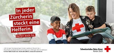 Schweizerisches Rotes Kreuz Kanton Zürich: Rotkreuz-Kampagne für mehr Menschlichkeit