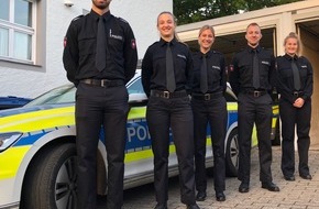 Polizeiinspektion Hameln-Pyrmont/Holzminden: POL-HM: Das Polizeikommissariat Bad Münder begrüßt neue Mitarbeiterinnen und Mitarbeiter
