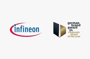 Infineon Technologies AG: Infineon als "Corporate Brand of the Year" bei den German Brand Awards ausgezeichnet