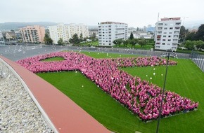 2C Communication GmbH: PINK RIBBON CHARITY WALK 2013 / Sonntag, 29. September 2013, 12.00h, Stadion Letzigrund Zürich (Bild)