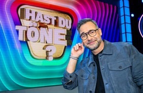 SAT.1: Matthias Opdenhövel feiert "Hast Du Töne?" 2025 mit Disco-Riccardo, Robo-Rick und Die Ärztin Caro