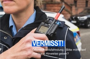 Polizeipräsidium Westpfalz: POL-PPWP: Öffentlichkeitsfahndung nach vermisster Seniorin