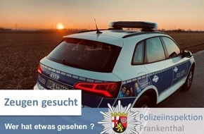 Polizeidirektion Ludwigshafen: POL-PDLU: Verkehrsunfall unter Alkohol- & Drogeneinfluss