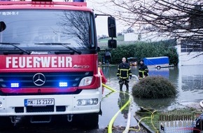 Feuerwehr Iserlohn: FW-MK: Hohes Einsatzaufkommen durch Starkregen über Iserlohn