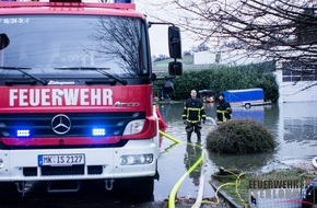 Feuerwehr Iserlohn: FW-MK: Hohes Einsatzaufkommen durch Starkregen über Iserlohn