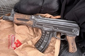 Bundespolizeiinspektion Flensburg: BPOL-FL: Spielzeugwaffe im Zug verursacht Polizeieinsatz