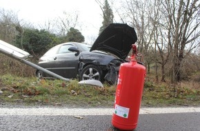 Kreisfeuerwehrverband Landkreis Leipzig: FW LK Leipzig: Verkehrsunfall auf der S71 bei Lippendorf