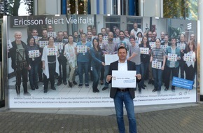 Ericsson GmbH: Mitarbeiterinnen und Mitarbeiter aus über 70 Nationen feiern Diversity bei Ericsson Deutschland (FOTO)