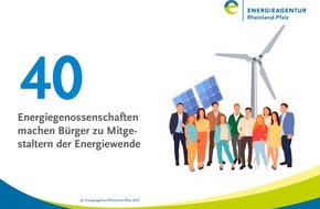 Energie- und Klimaschutzagentur Rheinland-Pfalz GmbH: In Rheinland-Pfalz gibt es 40 B&uuml;rgerenergiegenossenschaften