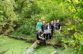 Edeka Südwest: Presse-Information: Polizeisportverein gewinnt beim Naturschutzwettbewerb „Unsere Heimat & Natur“