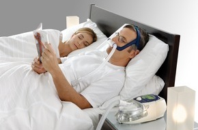 ResMed Deutschland GmbH: Leise durch die Nacht - Die neue Mirage Swift[TM] II und das superleise AutoSet[TM] Spirit ermöglichen entspanntes Durchschlafen für Patient und Partner