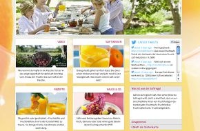 VdF Verband der deutschen Fruchtsaft-Industrie: www.fruchtsaft.de - Verband der deutschen Fruchtsaft-Industrie 
startet neuen Webauftritt