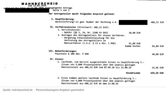 Mahnbescheid.de: Offene Rechnungen aus 2023 verj&auml;hren am 31. Dezember 2026