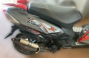 Polizeipräsidium Osthessen: POL-OH: Gefährlicher Eingriff in den Straßenverkehr - Versuchter Einbruch - Roller gefunden - Besitzer gesucht