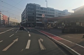Polizeipräsidium Mainz: POL-PPMZ: Mainz, Fahrradstreife überwacht Rotlichtverstöße - Fahrverbote für PKW-Fahrer