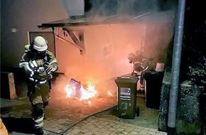 Polizeipräsidium Westpfalz: POL-PPWP: Mülltonne in Brand gesetzt