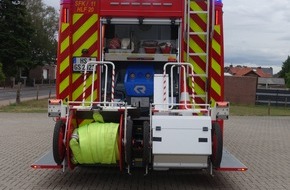 Freiwillige Feuerwehr Selfkant: FW Selfkant: Neues Hilfeleistungslöschfahrzeug der Löscheinheit Millen-Tüddern im Dienst
