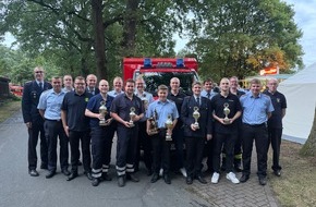 Kreisfeuerwehr Rotenburg (W&uuml;mme): FW-ROW: Feuerwehr R&uuml;spel gewinnt Leistungsvergleich der Samtgemeinde Zeven