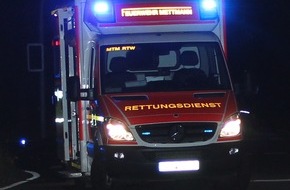 Polizei Mettmann: POL-ME: Verkehrsunfall mit zwei schwer verletzten Personen - Velbert- 1812113