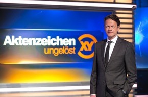 ZDF: 500. Folge "Aktenzeichen XY ... ungelöst" /  Rudi Cerne präsentiert Jubiläumsfolge im ZDF (FOTO)