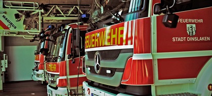 Feuerwehr Dinslaken: FW Dinslaken: Feuerwehr Dinslaken rückte mehrfach aus