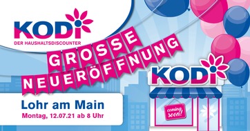 KODi Diskontläden GmbH: KODi bald auch in Lohr am Main – große Filialeröffnung!