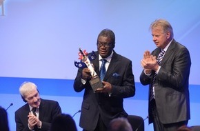 media control GmbH: Mukwege Friedensnobelpreis - er erhielt schon 2011 den Deutschen Medienpreis