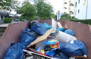 Polizeipräsidium Ludwigsburg: POL-LB: Böblingen: Polizei sucht Zeugen zu unberechtigter Müllentsorgung