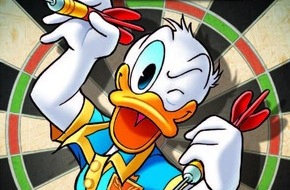 Egmont Ehapa Media GmbH: Darts-Welle begeistert Entenhausen - Donald Duck im Pfeile-Fieber!