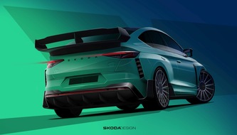 Skoda Auto Deutschland GmbH: Škoda Enyaq RS Race: Neues Teaser-Video erhöht die Spannung vor der Weltpremiere