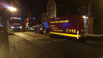 Feuerwehr Erkrath: FW-Erkrath: Erneute überörtliche Hilfe der Feuerwehr Erkrath in Langenfeld