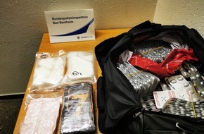 Bundespolizeiinspektion Bad Bentheim: BPOL-BadBentheim: Drogenkurier mit mehreren Rauschgiften festgenommen