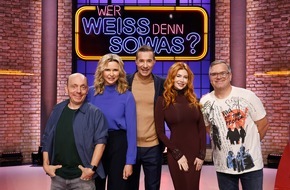 ARD Das Erste: Veronica Ferres und Palina Rojinski bei "Wer weiß denn sowas?" am 27. Dezember 2024, um 18:00 Uhr im Ersten