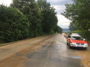 FW Lügde: Unwetter über Lügde