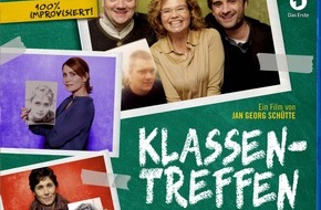 WDR mediagroup GmbH: KLASSENTREFFEN von Grimme-Preisträger Jan Georg Schütte auf DVD, Blu-ray und als Video-on-Demand / 100 Prozent improvisiert von hochkarätigem Ensemble