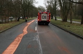 Feuerwehr Bochum: FW-BO: Abschlussbericht zur Ölspur im Stadtgebiet