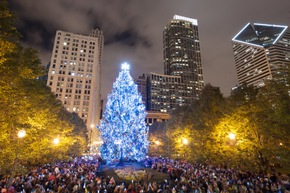 Alle Jahre wieder: Festtagsstimmung in Chicago