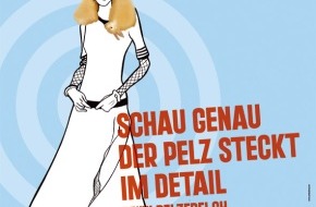 VIER PFOTEN - Stiftung für Tierschutz: VIER PFOTEN: Weniger Pelz im nächsten Schweizer Modewinter