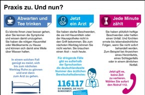 KBV - Kassenärztliche Bundesvereinigung: Bereitschaftsdienst und Notfallversorgung: KBV kündigt Paradigmenwechsel an