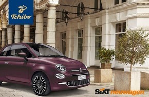 Tchibo GmbH: Ab 85 Euro im Monat: Neuer Fiat 500 bei Tchibo - Exklusive Kooperation mit Sixt Neuwagen