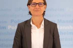 Polizeipräsidium Mannheim: POL-MA: Heidelberg: Leitende Kriminaldirektorin Ulrike Schäfer neue Leiterin der Kriminalpolizeidirektion Heidelberg beim Polizeipräsidium Mannheim