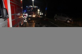 Polizei Minden-Lübbecke: POL-MI: Tödlicher Verkehrsunfall in Rahden, Alte Kirchstraße in Höhe Heuerorter Straße